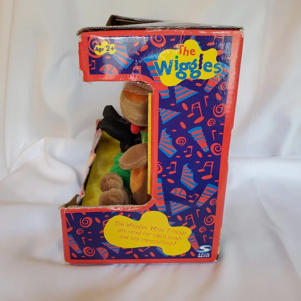 The Wiggles Mini Friends Henry Octopus Dorothy Dinosaur Wags Dog Plush Toys 2003